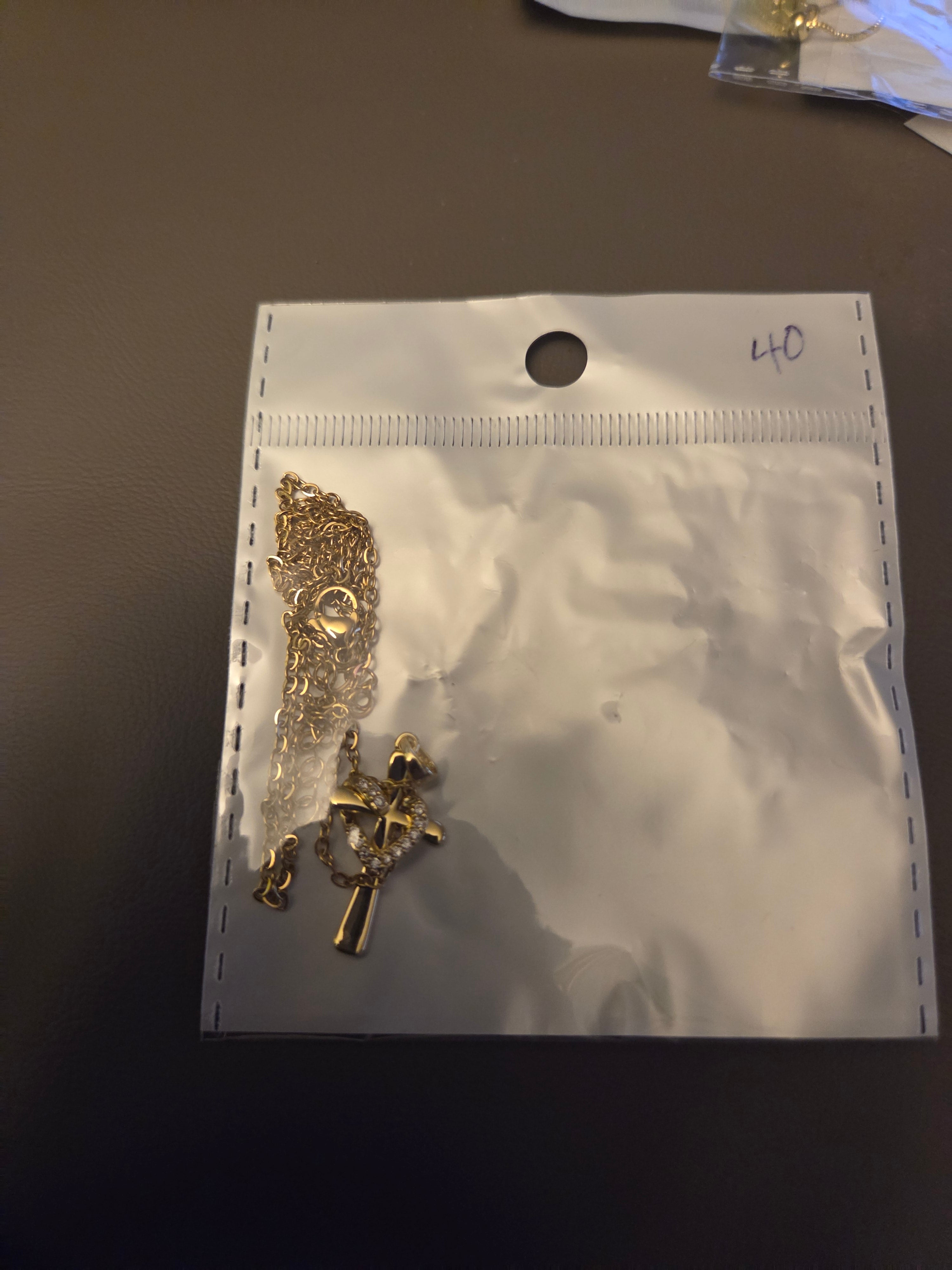 Heart and Cross Pendant