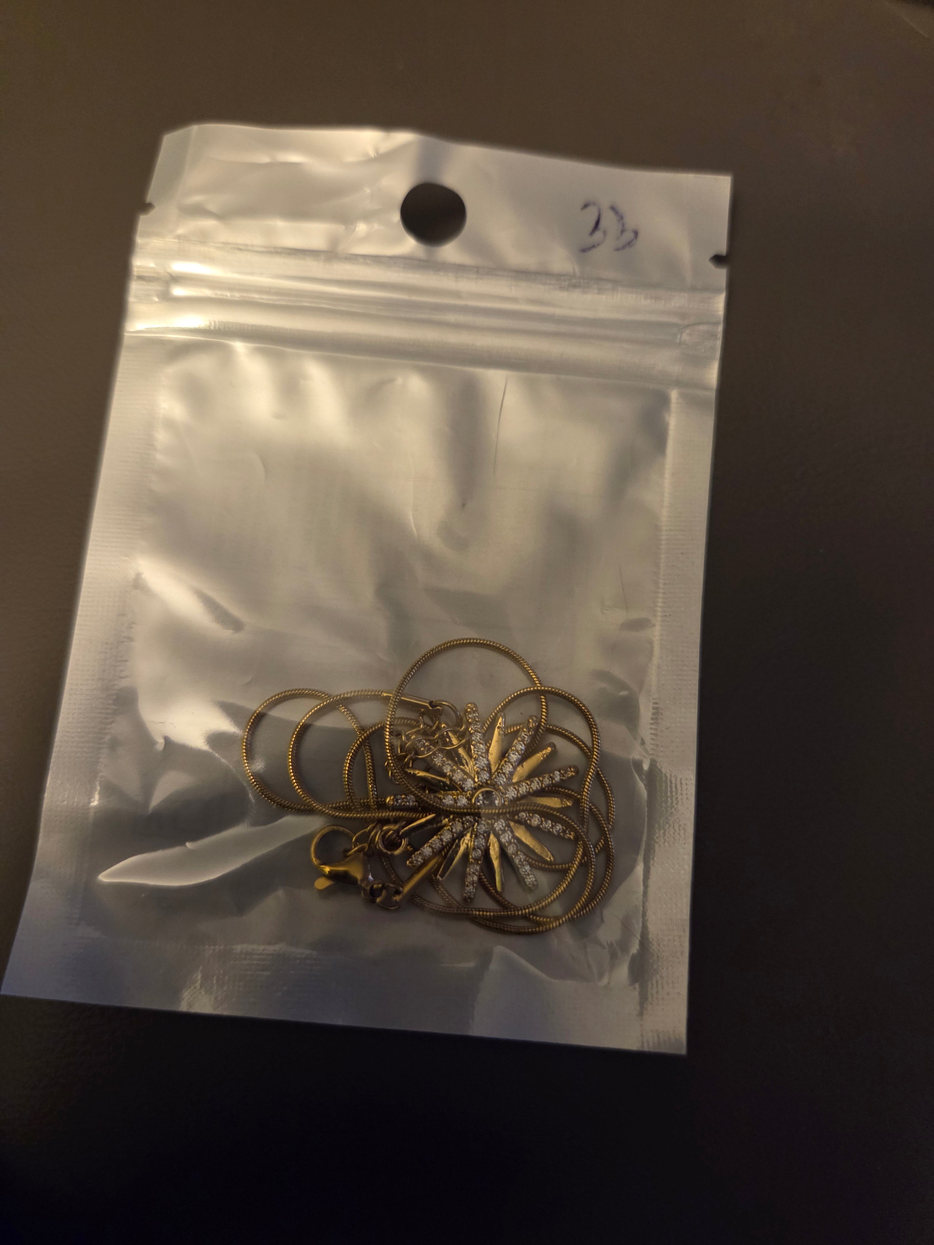 Gold Star Pendant