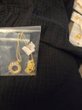 3D Gold necklace