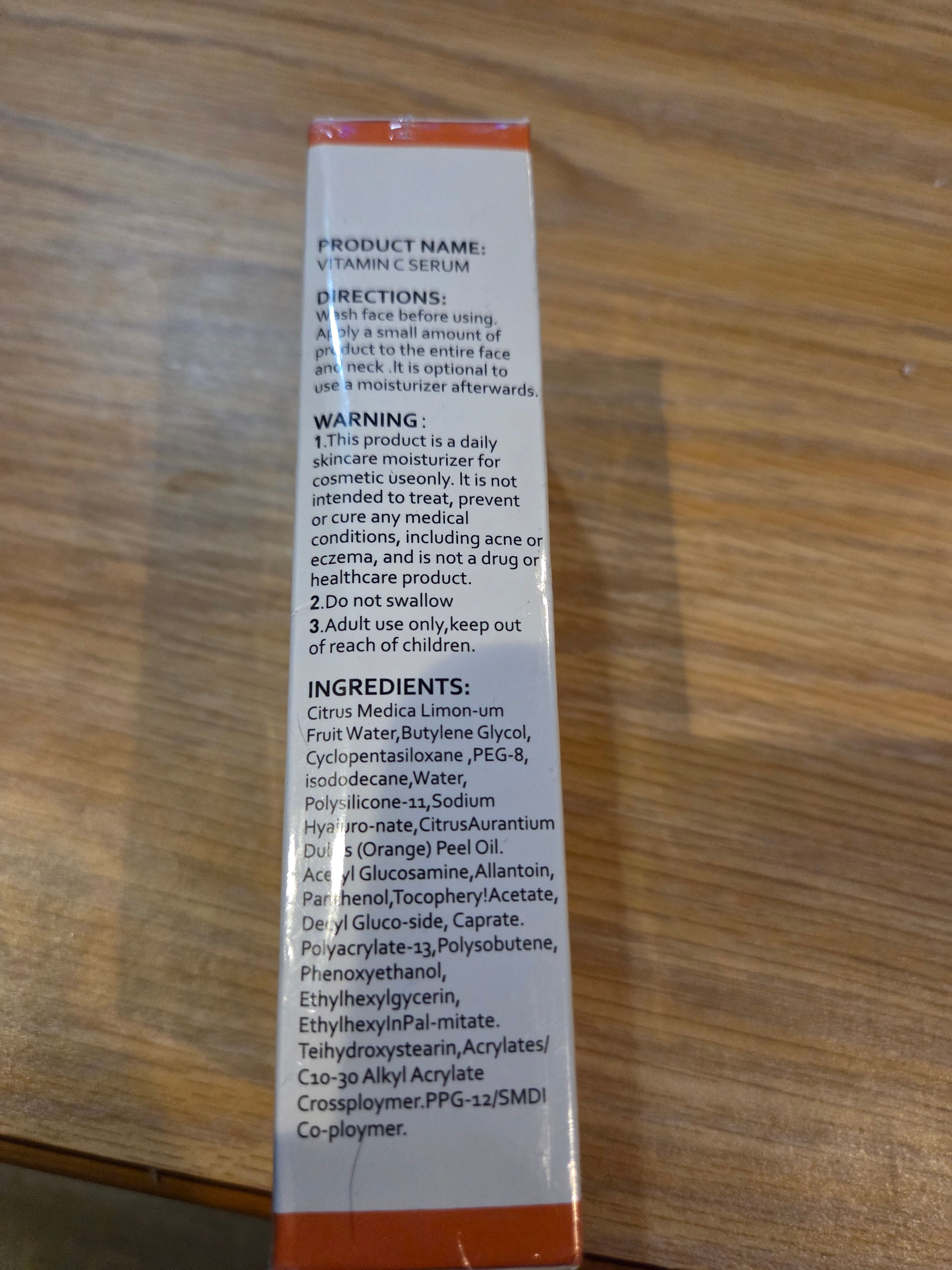 Super Vitamin C Penetrating Serum.