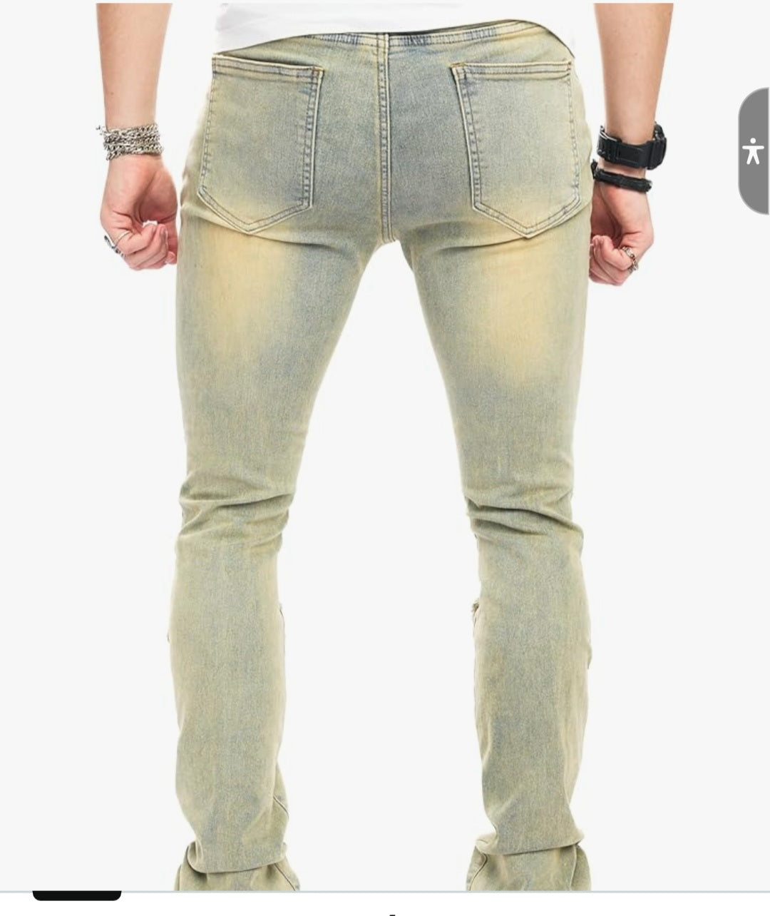 Men's Skinny Slouch Jeans