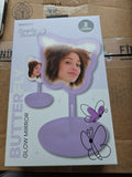 Vivitar Butterfly LED Glow Mirror – 2 Light Colors (New In Box)
