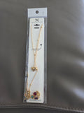 Gold Tone Heart Pendant Necklace – Dainty Minimalist Jewelry