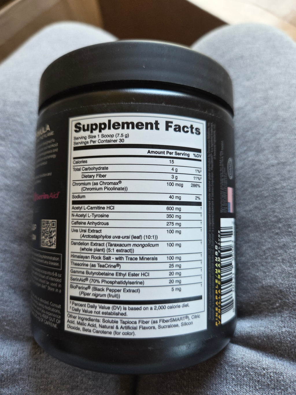 Heat Hardcore Swole Whip Pre-Workout Powder – Pineapple Flavor – New Sealed