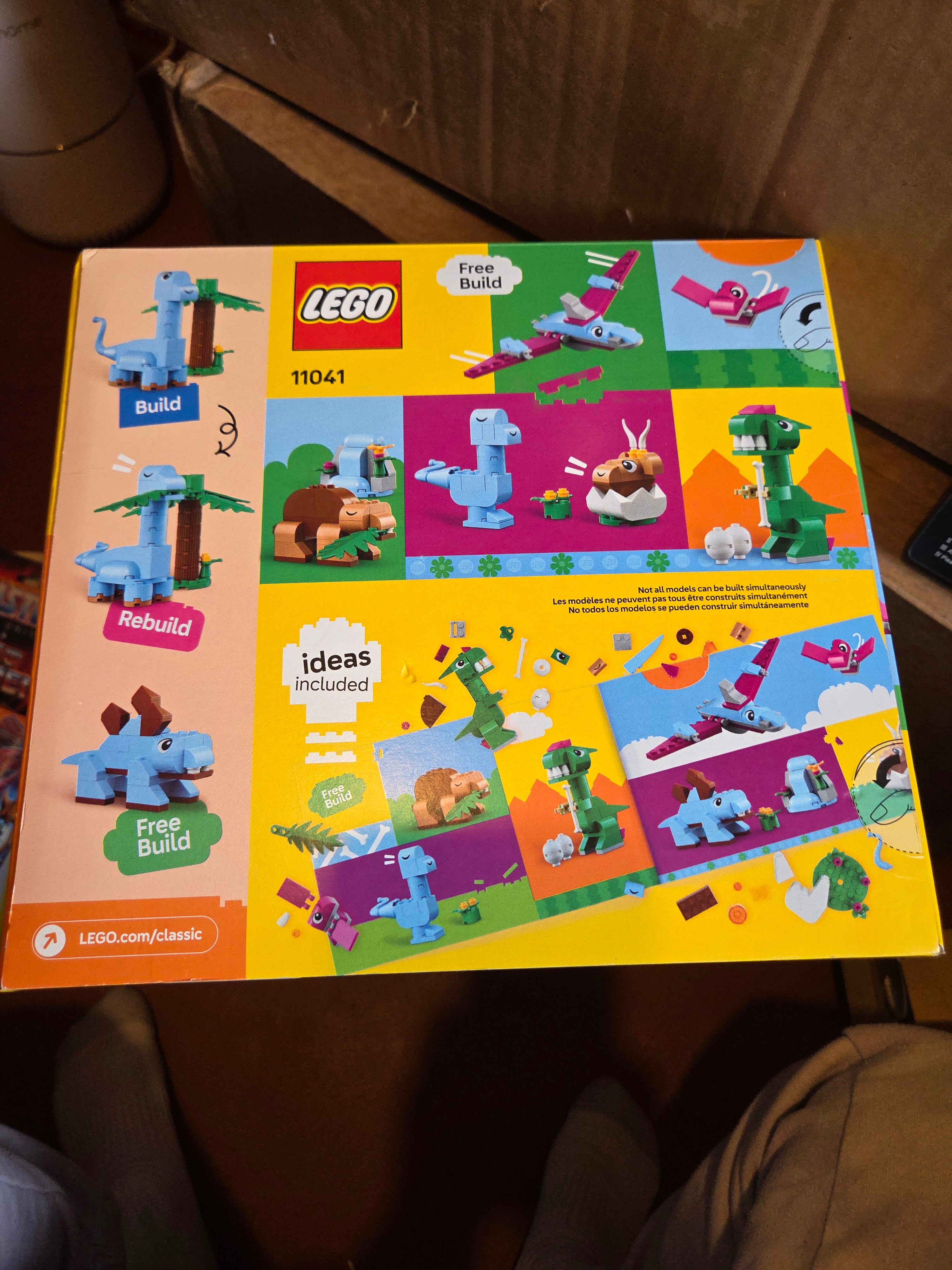 LEGO Classic Creative Dinosaurs Set 11041 (450 Pieces) – New Sealed