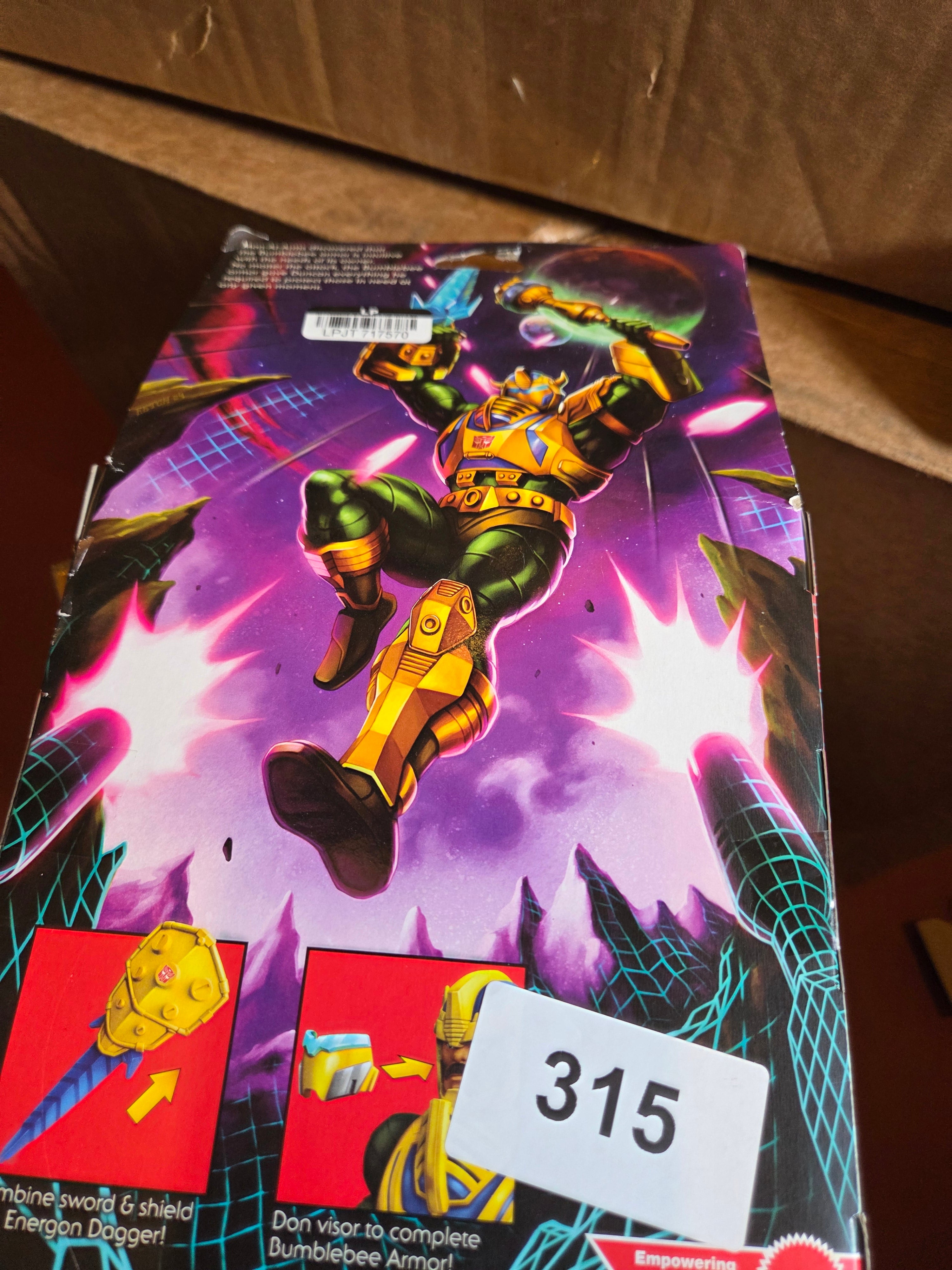 Masters of the Universe x Transformers Bumblebee Armor Man-At-Arms Figure (Mattel) – New