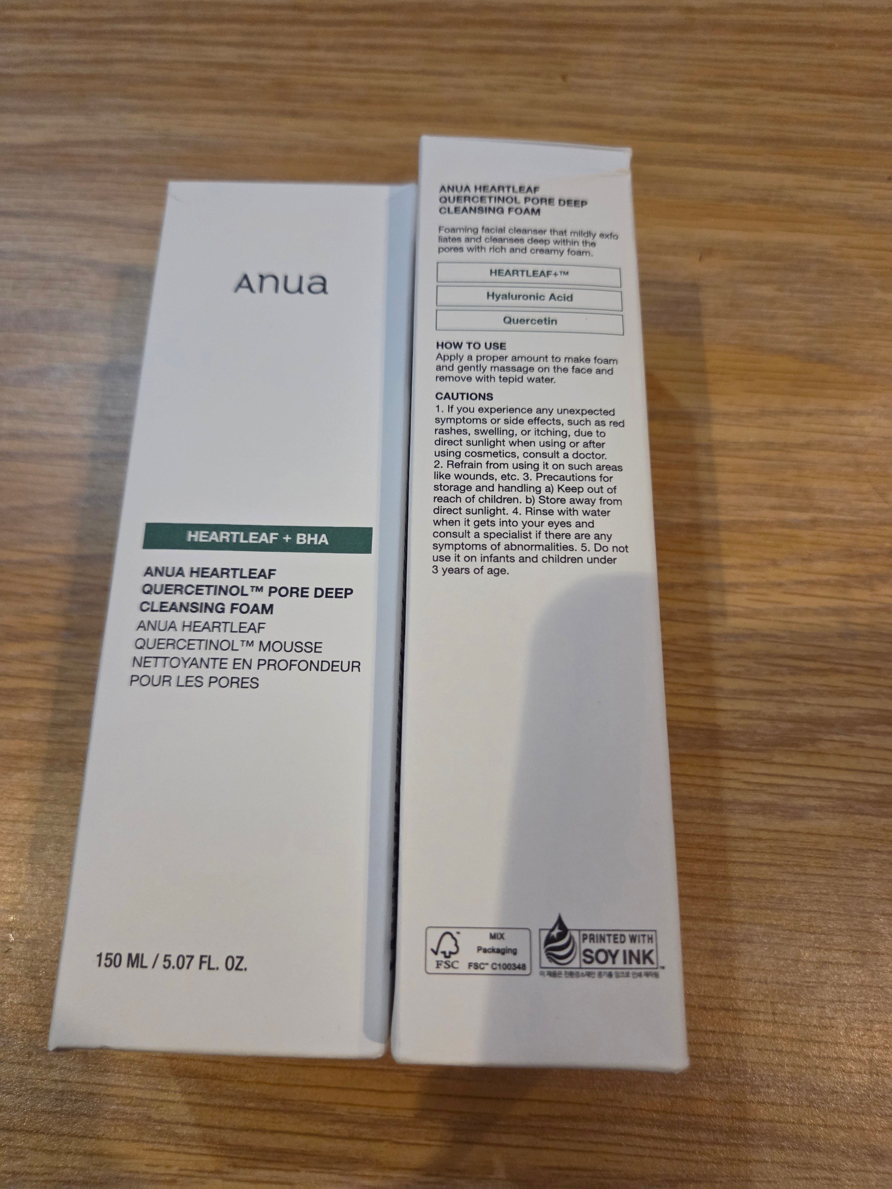 Anua Heartleaf and BHA