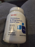 GNC POTASSIUM & MAGNESIUM ASPARTATE