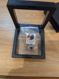 SilverHeart with Amber stone