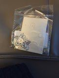 Silver Star Earrings
