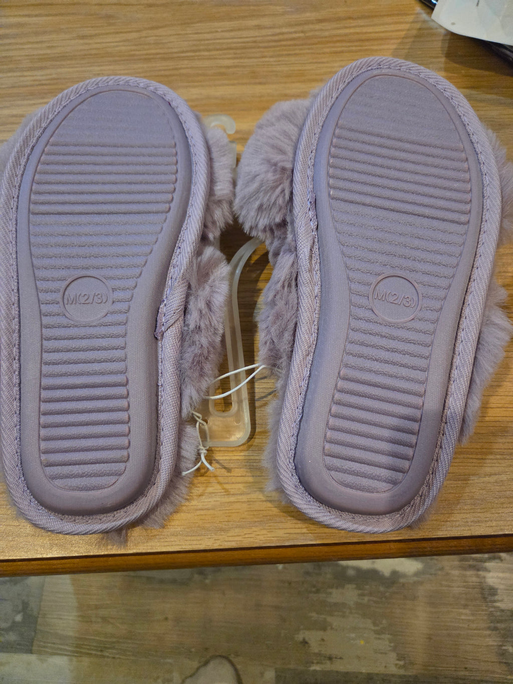 Cat & Jack purple slippers
