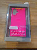 Square Edge phone case Pink