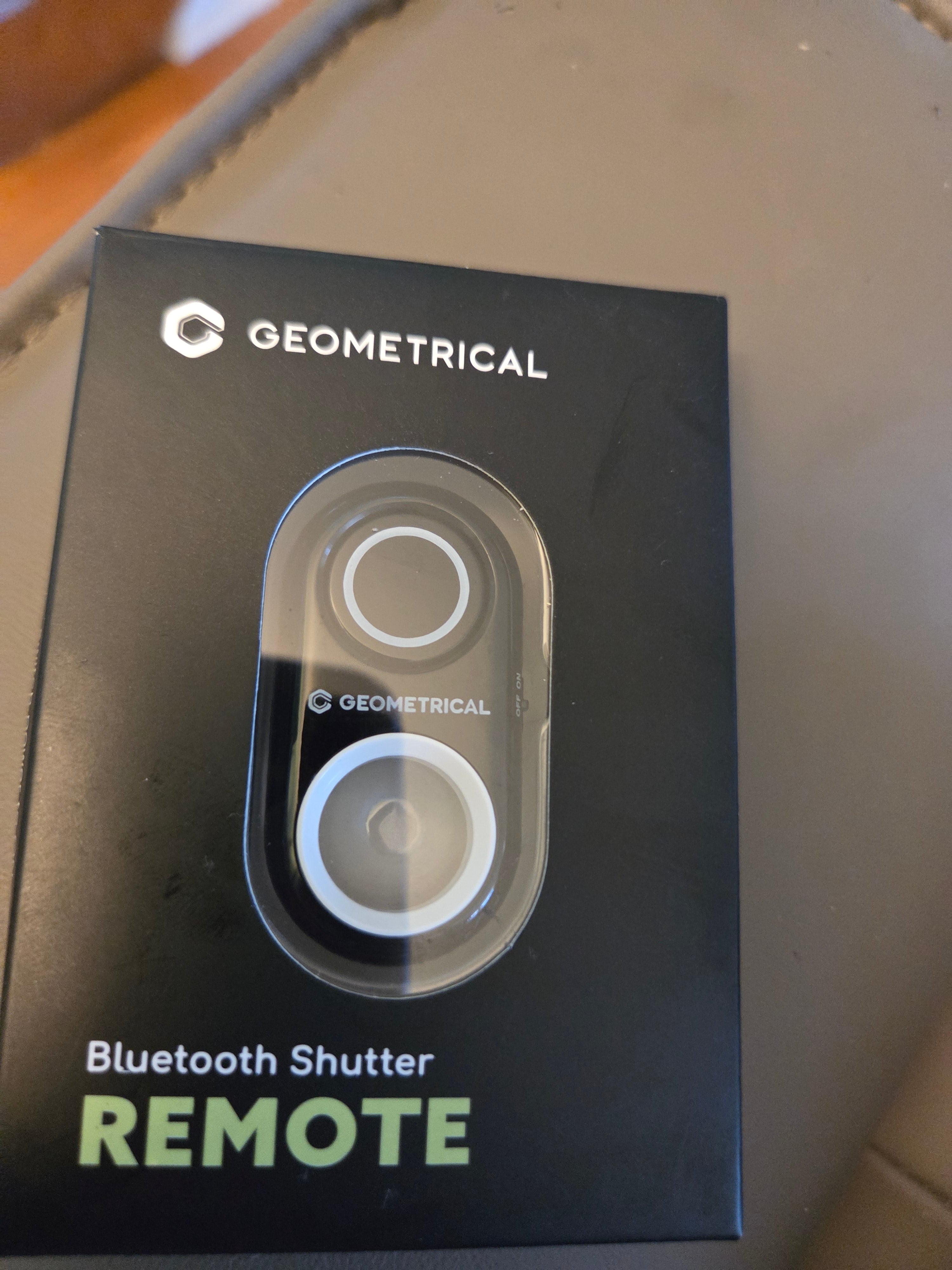 Geometrical  Bluetooth Shutter remote